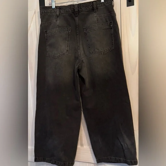 Free People We The Free Twin Flame Wide-Leg Jeans - Size 30 Worn Once Like New - Picture 2 of 7